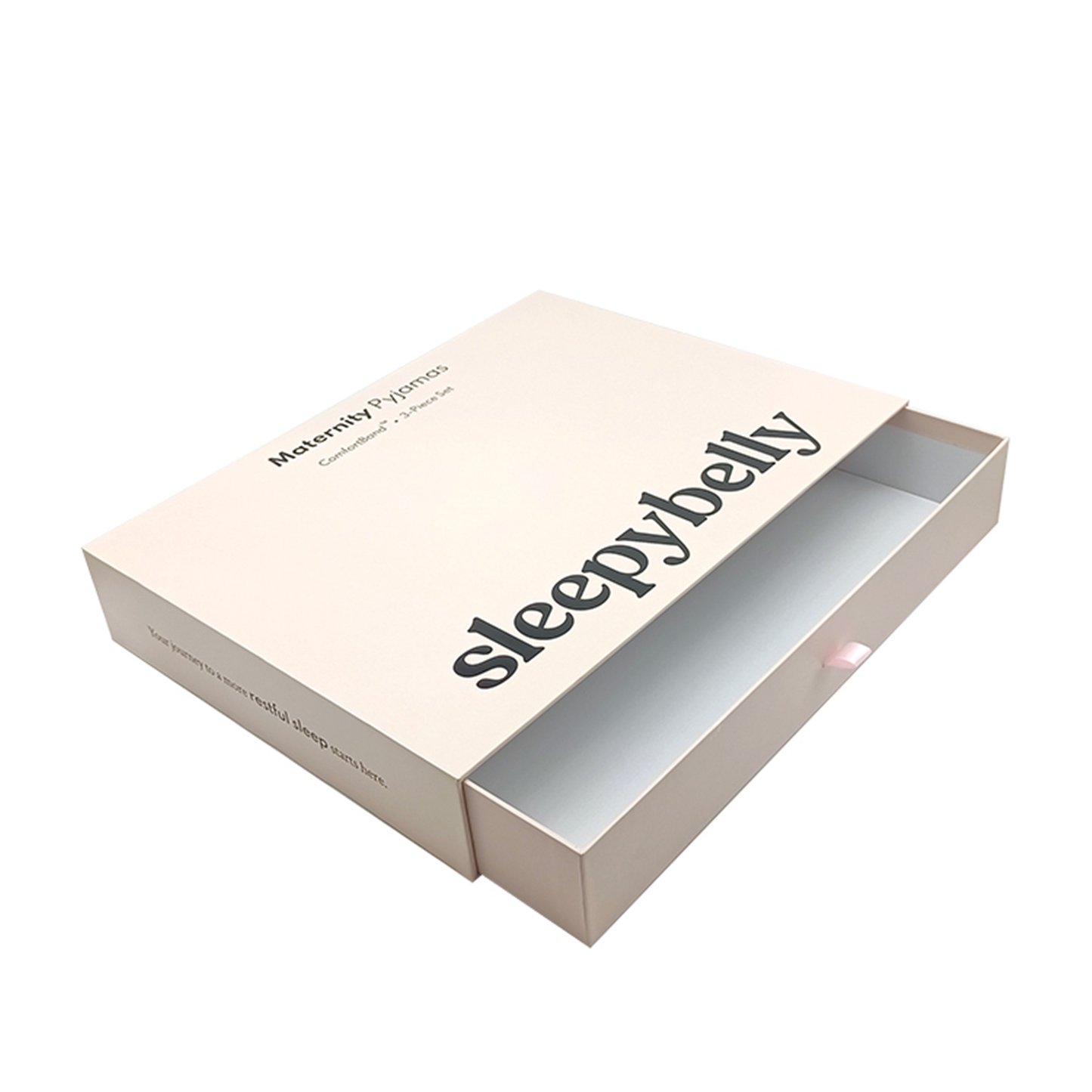 Custom    embossed logo on box packaging sliding cardboard drawer gift boxes