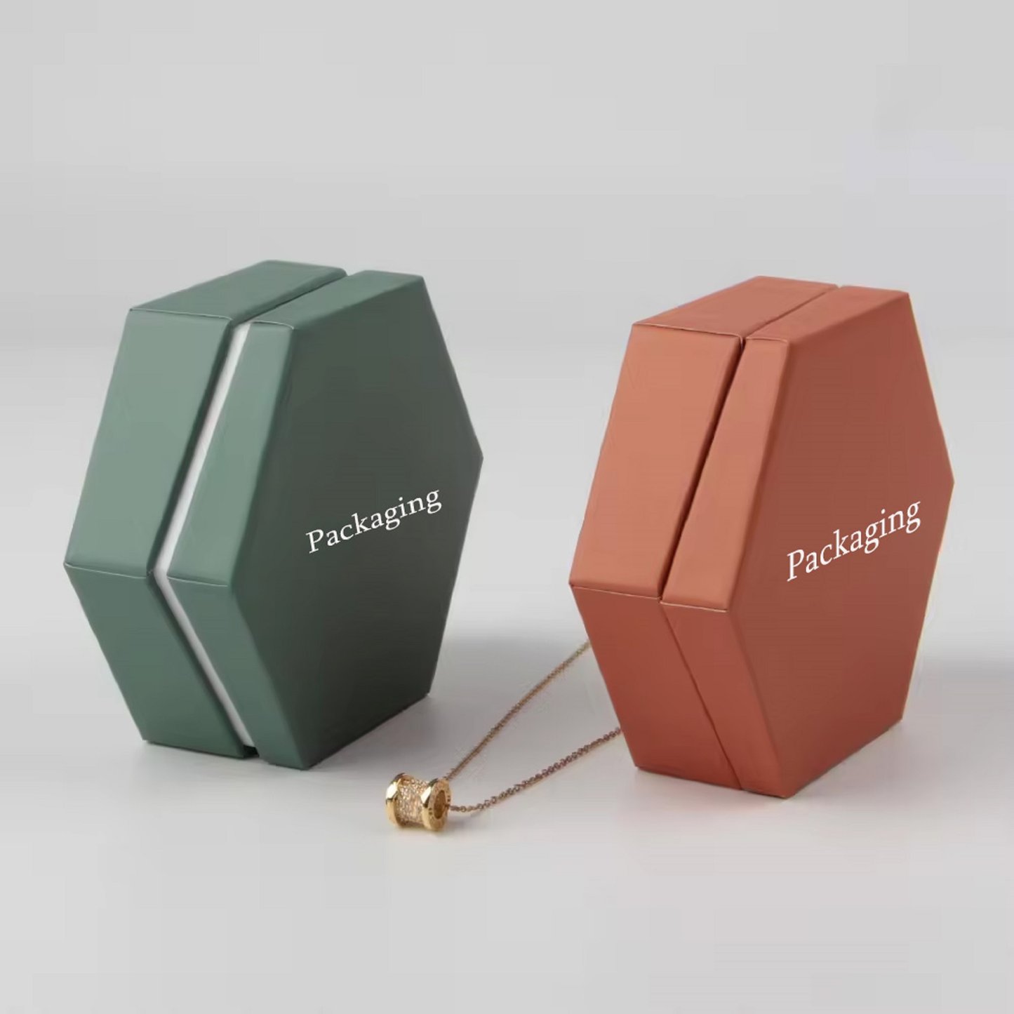 Hexagonal Shape Gift Box With Lids Creative Fresh Style Present Case Packing Box