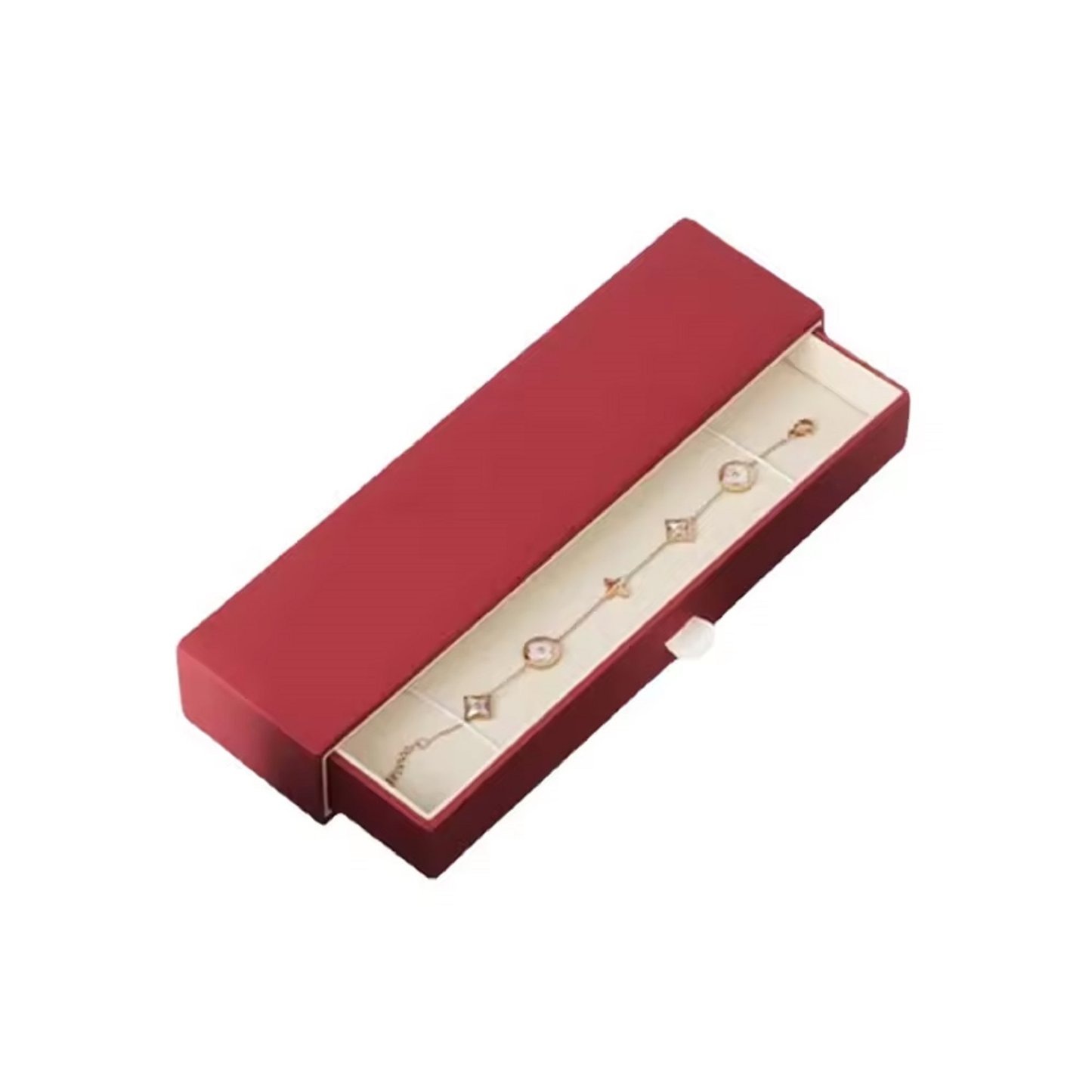 Red Ring Boxes Drawer Sliding Cardboard Paper Box Packaging For Jewelry Custom Designs Box