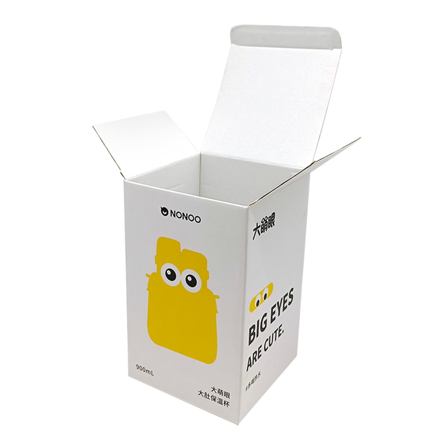 Custom Children Play Balls Corrugated Paper Boxes With Clear Window