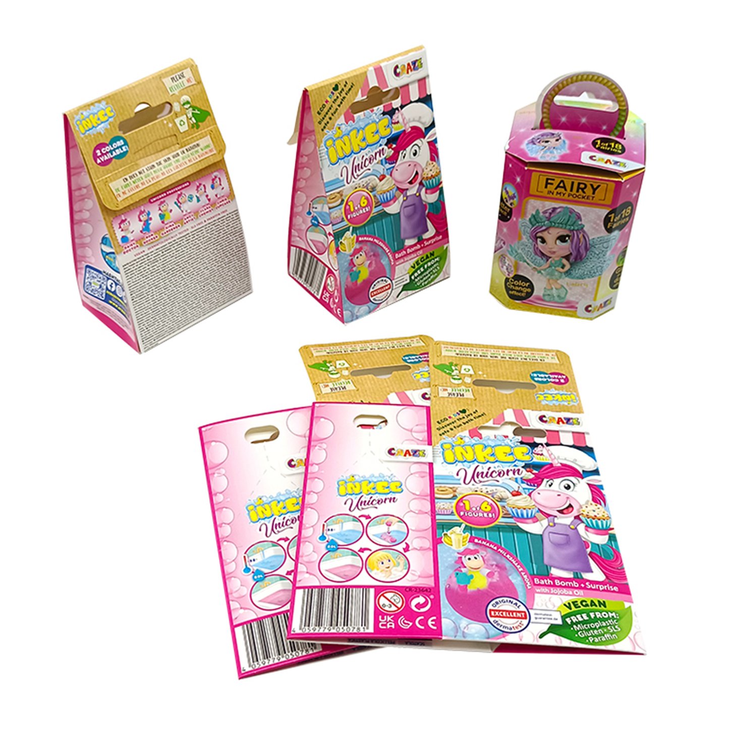 Manufacture Paper Children Figures Blind Boxes Printing Unique Design