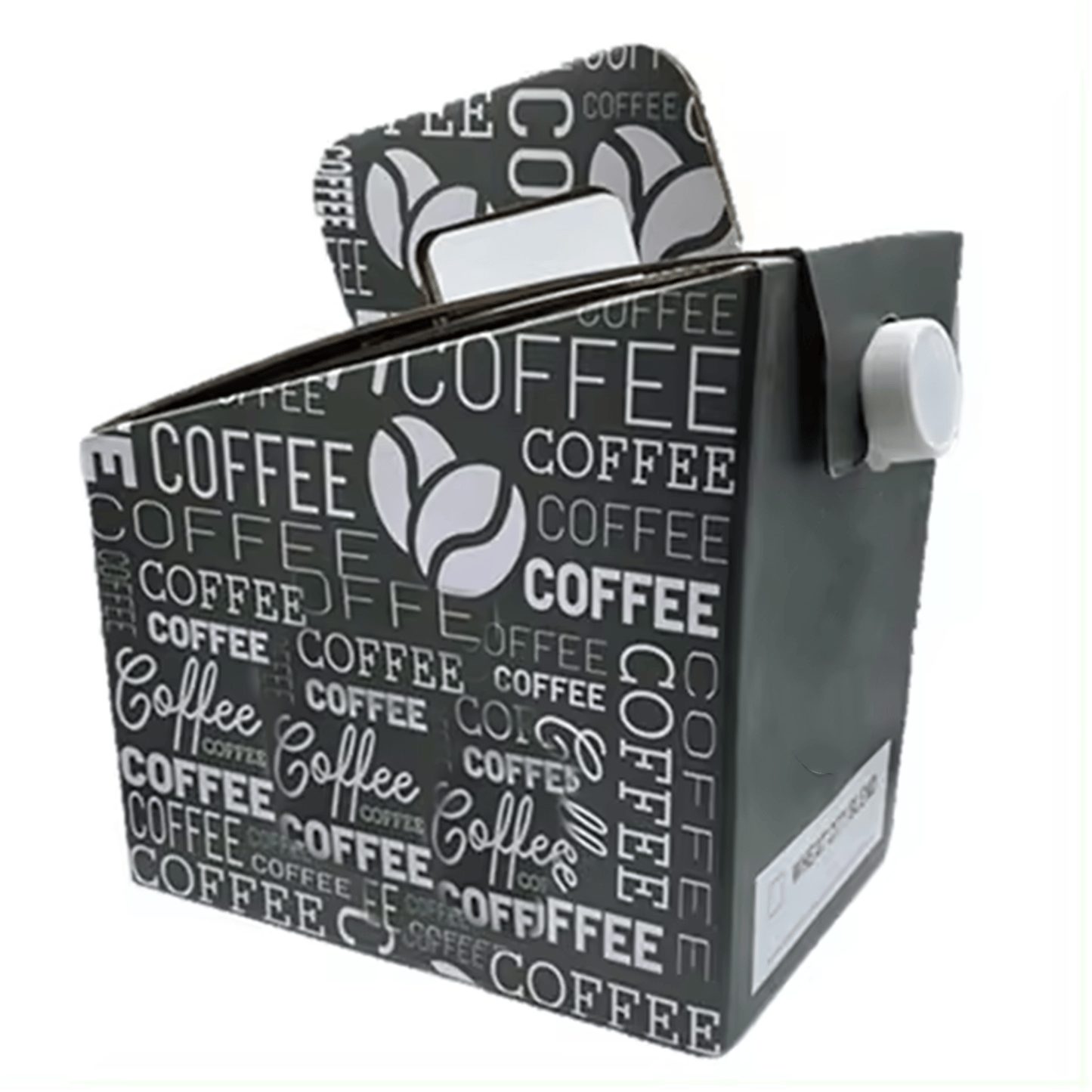 96oz Portable Paper Box of Disposable Coffee Container for Insulated Hot Cold Drinks To Go