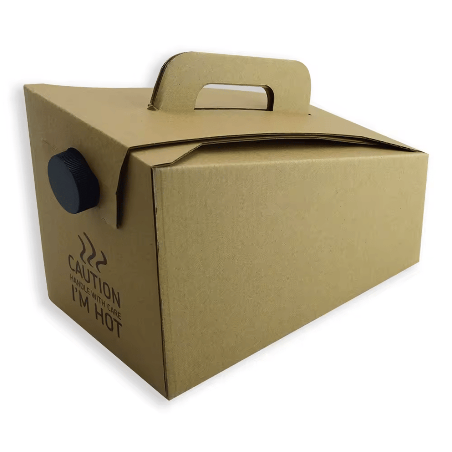 Personal Custom Coffee To-Go Boxes & Beverage Bags: Cardboard & Plastic