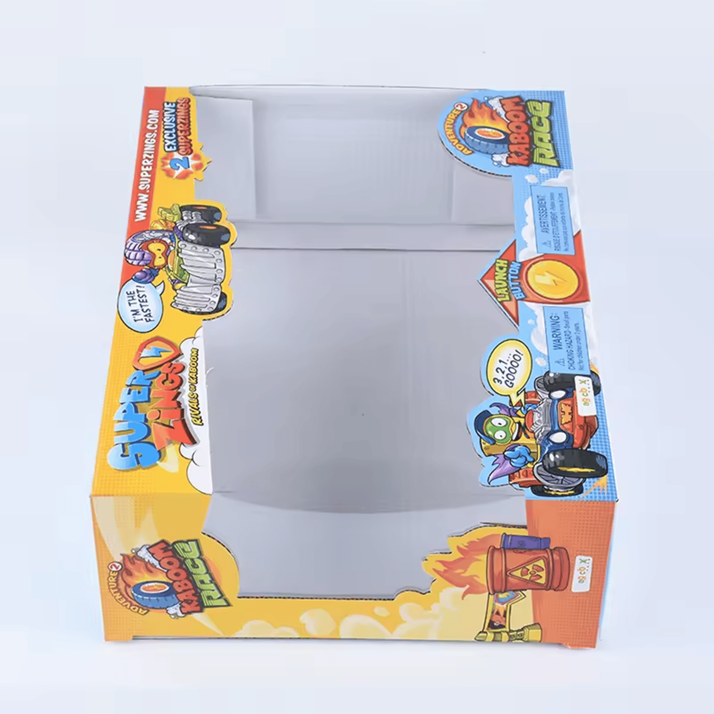 Personalized Custom Toy Paper Packaging Box With Pvc Window