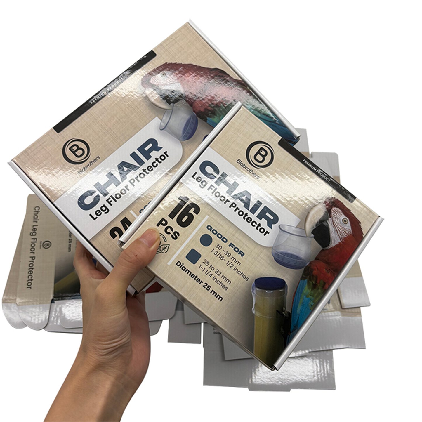 Customized Man Razor Foam Paper Packaging Print Glossy Lamination