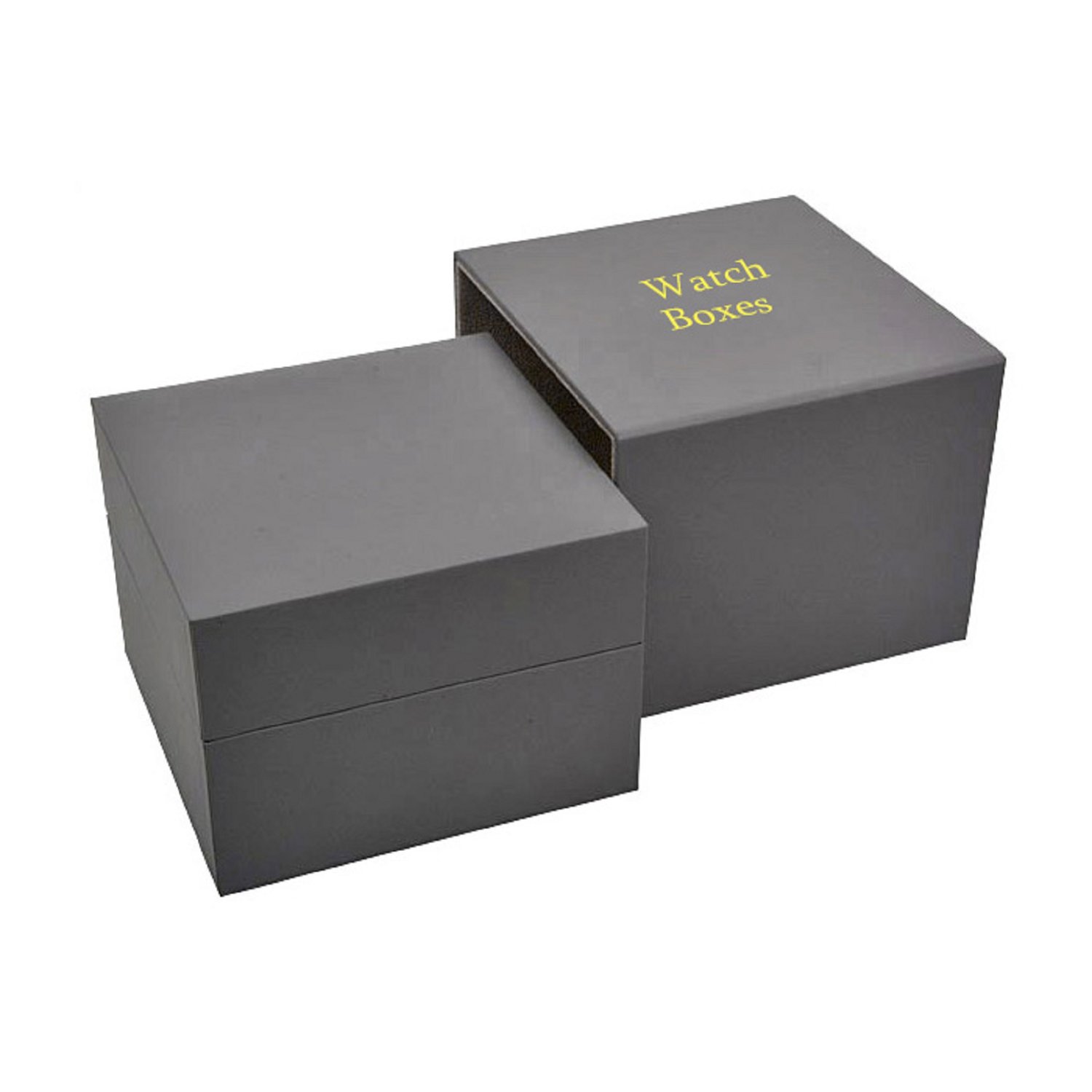 Grey Eco-Friendly Designed Drawer Box Sliding Packaging Embossing Matt Lamination Boxes
