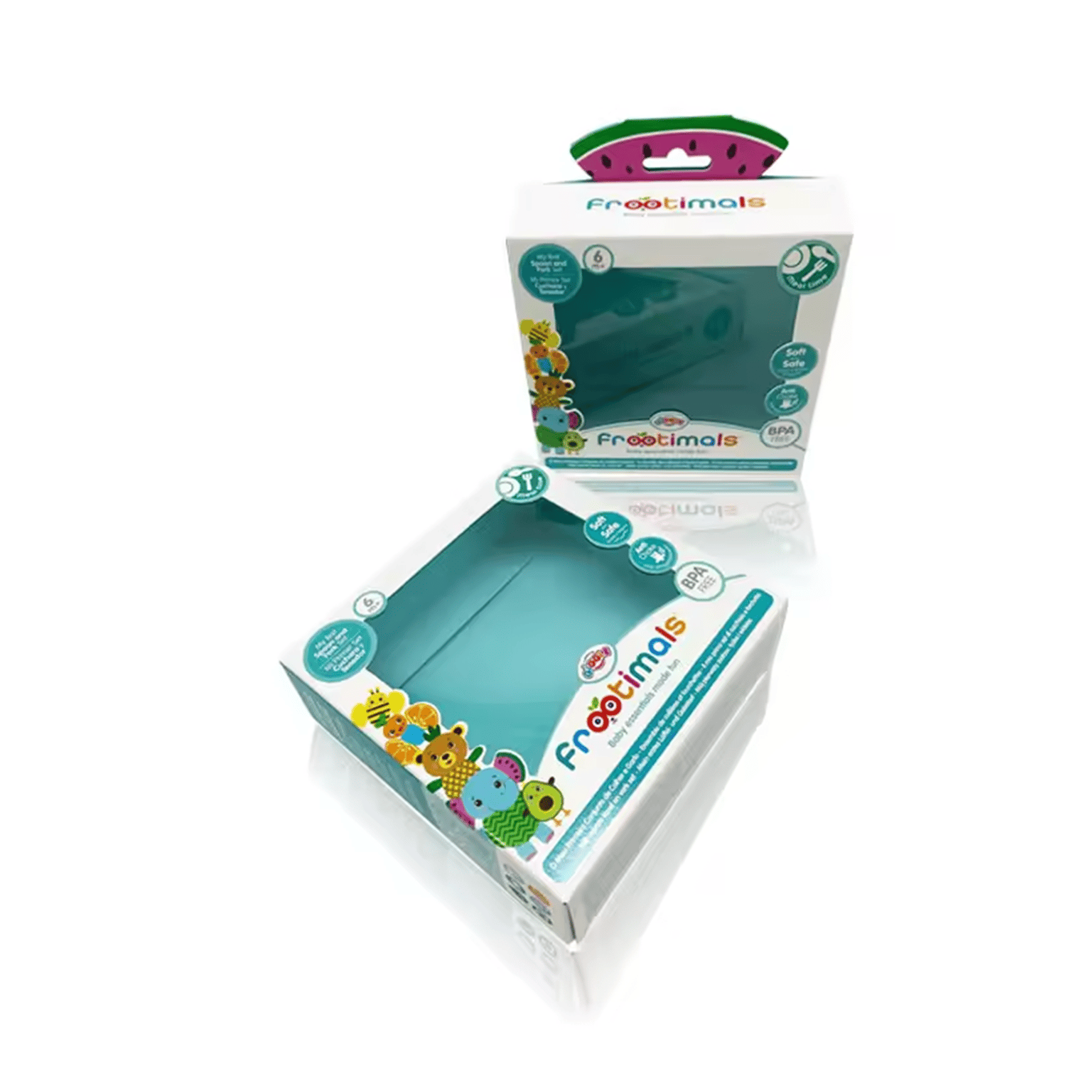 Custom Printed Baby Toy Car Paper Gift Packaging Box With Pvc Window