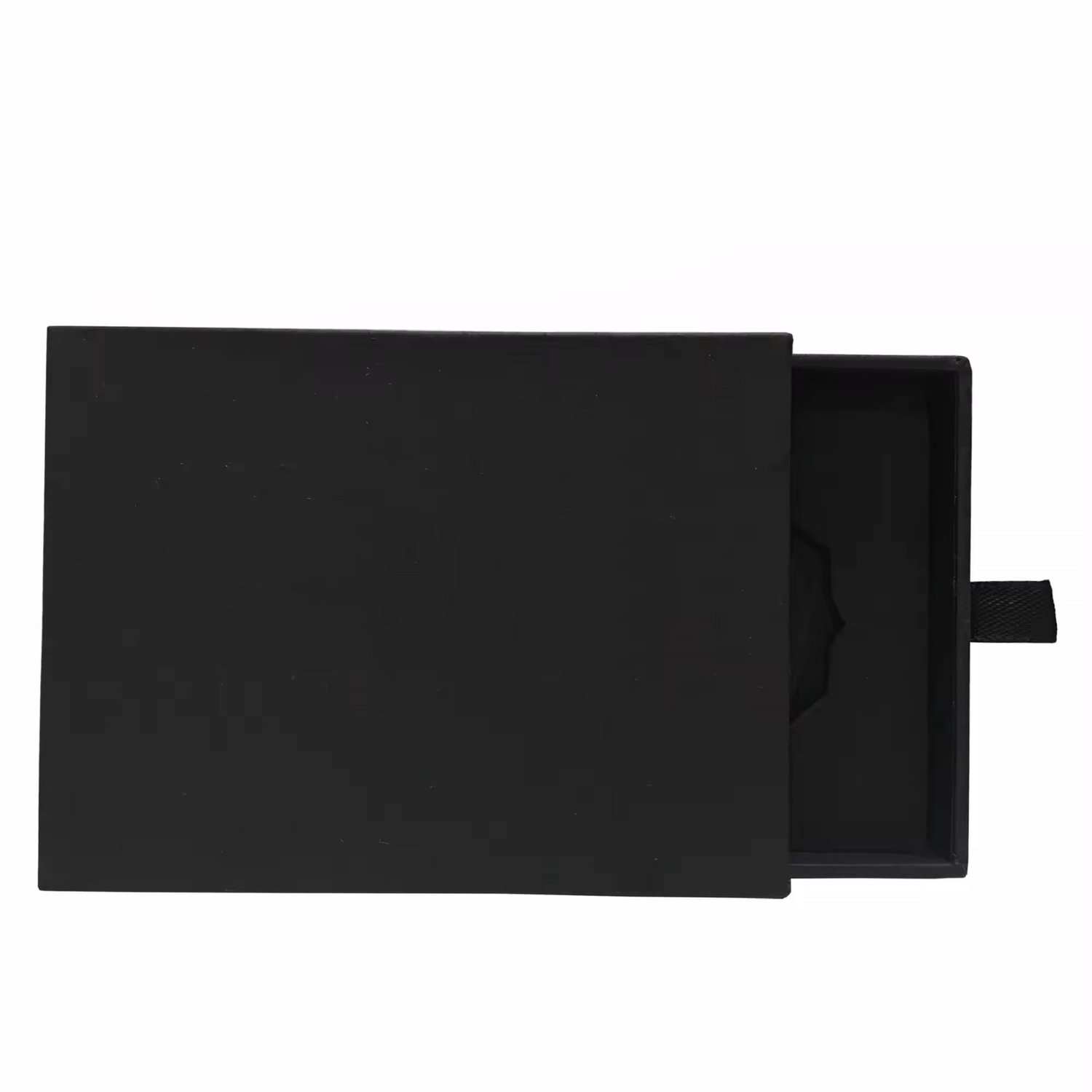 Recyclable Hard Rigid Boxes Jewelry Storage Drawer Box With Foam Sliding Gift Paper Style