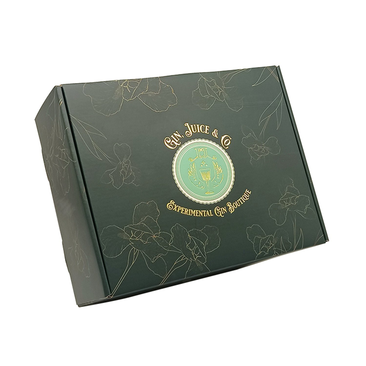 Custom Skirt Shipping Paper Boxes Print Gold Foil Stamping Logo Design