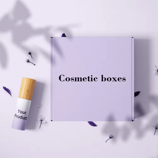Customizable Paper Packaging With Insert For Beauty Product Boxes