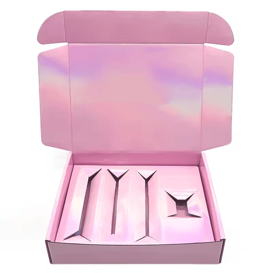 Customized Print Makeup Essential Oils Shipping Paper Packaging Boxes