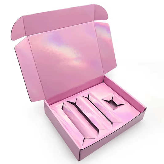 Customized Print Makeup Essential Oils Shipping Paper Packaging Boxes