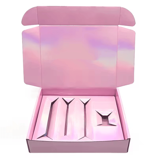 Customized Print Makeup Essential Oils Shipping Paper Packaging Boxes