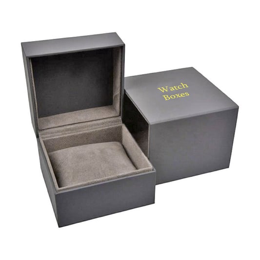 Grey Eco-Friendly Designed Drawer Box Sliding Packaging Embossing Matt Lamination Boxes