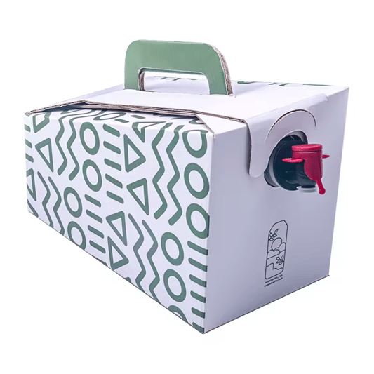 Custom Printed Disposable Coffee Dispenser Boxes With Handle