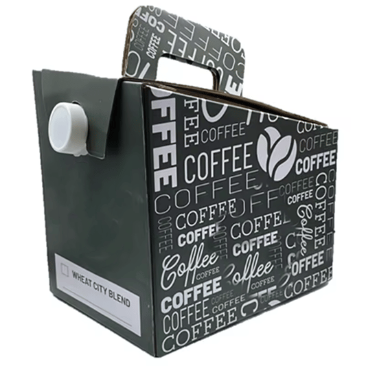 96oz Portable Paper Box of Disposable Coffee Container for Insulated Hot Cold Drinks To Go