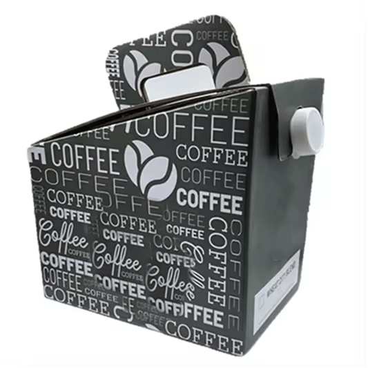 96oz Portable Paper Box of Disposable Coffee Container for Insulated Hot Cold Drinks To Go