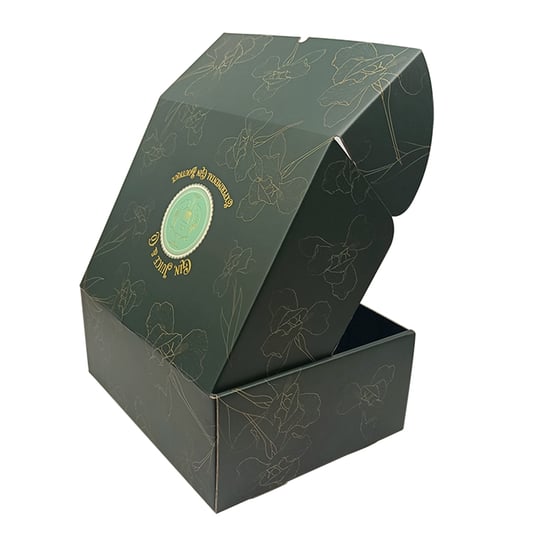 Custom Skirt Shipping Paper Boxes Print Gold Foil Stamping Logo Design