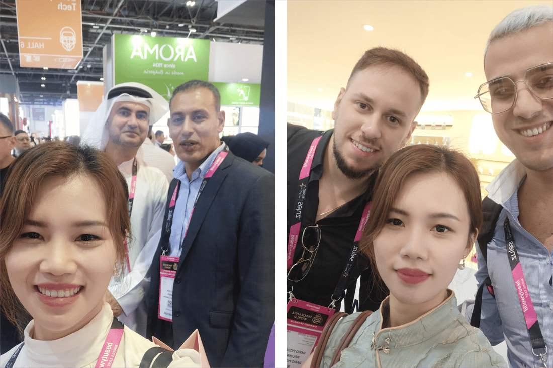 Esion Participated in Dubai Cosmetic and Perfume Exhibition