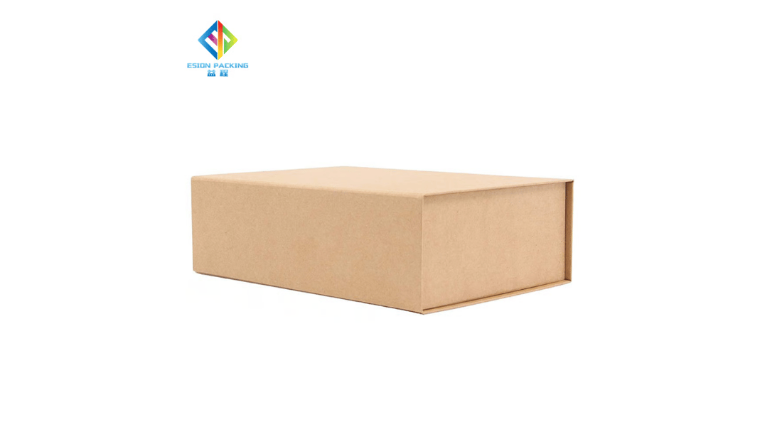 Foldable Kraft Paper Gift Box with Magnetic Closure: Versatile and Eco-Friendly Packaging Solution