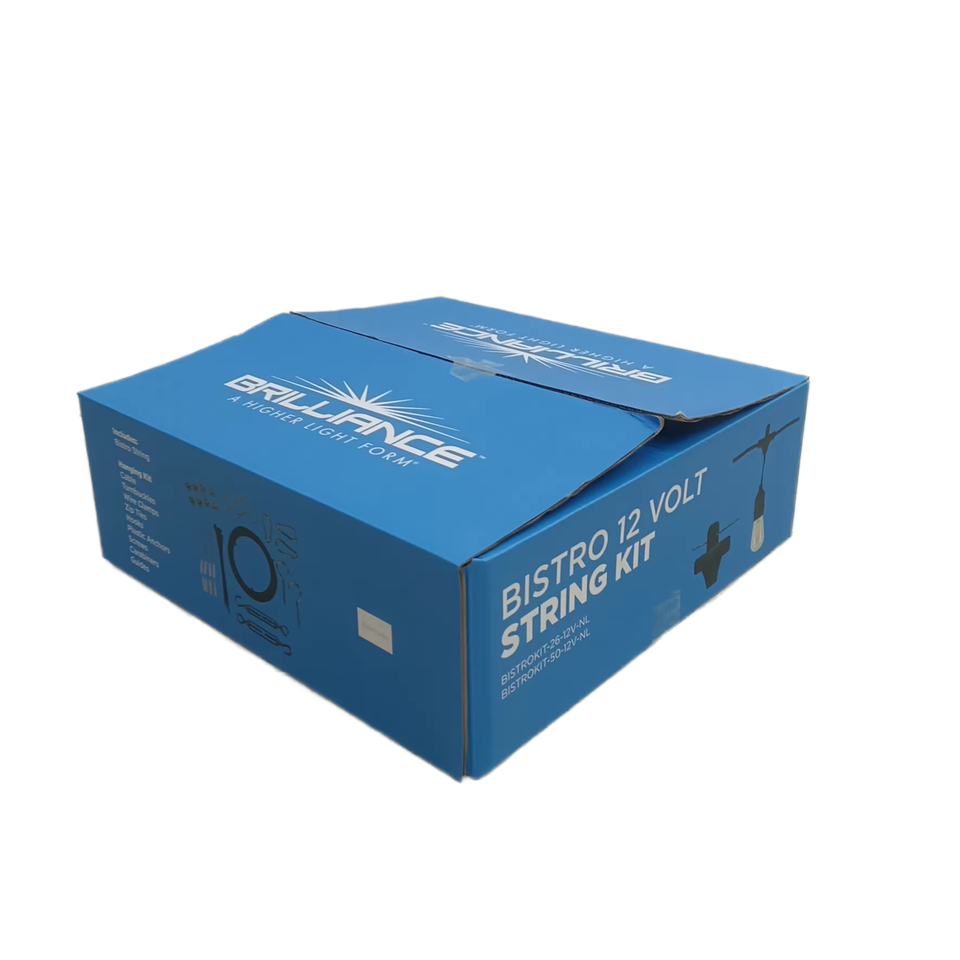 Customized logo High Quality Printing Three Mounted Large Lamp Folding Transport Box