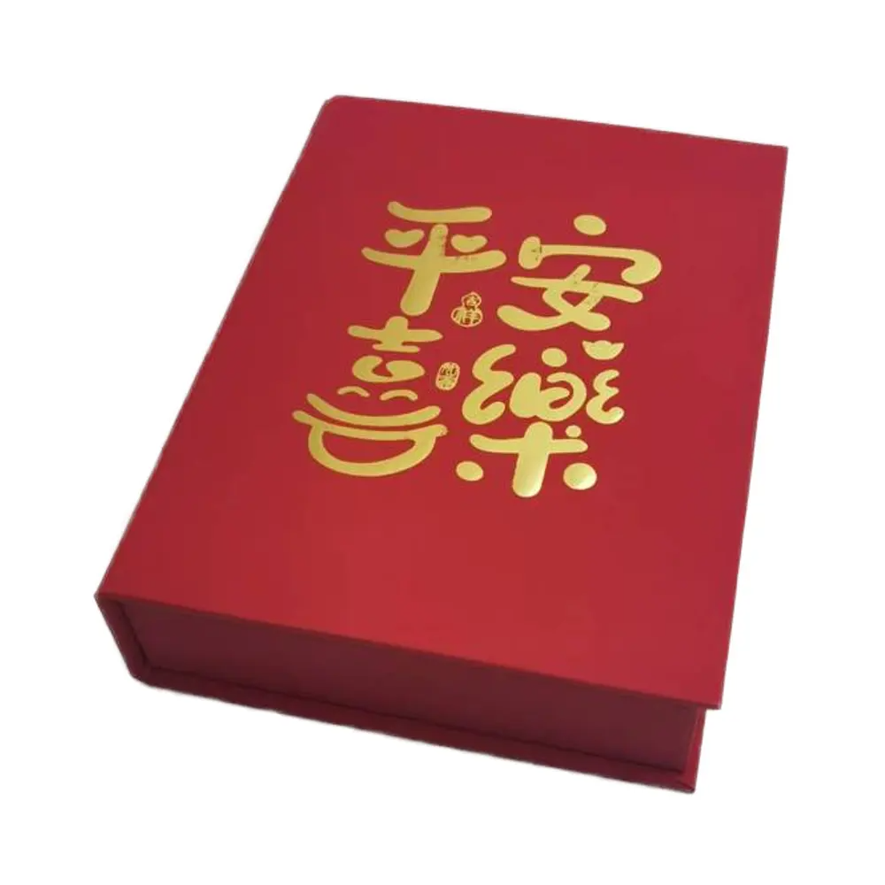 Book-Style Magnetic Box with Velvet Lining