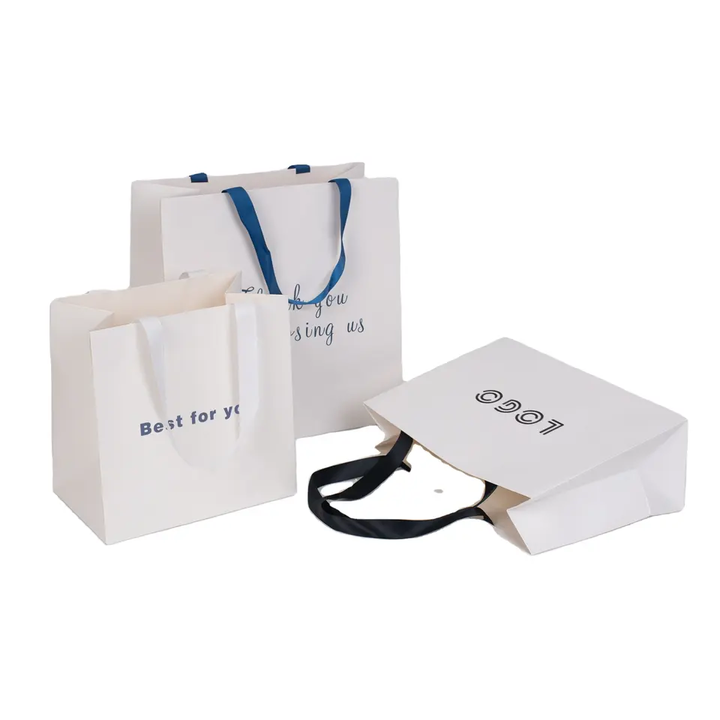 Custom Wholesale Design Printing Shopping Gift Packaging Paper Bags Luxury Retail Paper Bags for Clothing
