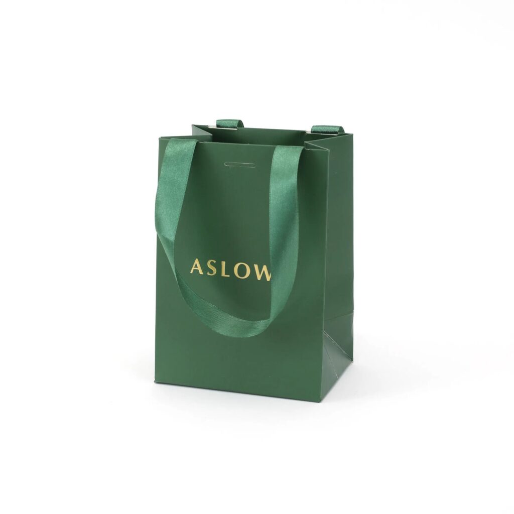 Custom Paper Bracelet Bags With Logo For Packaging