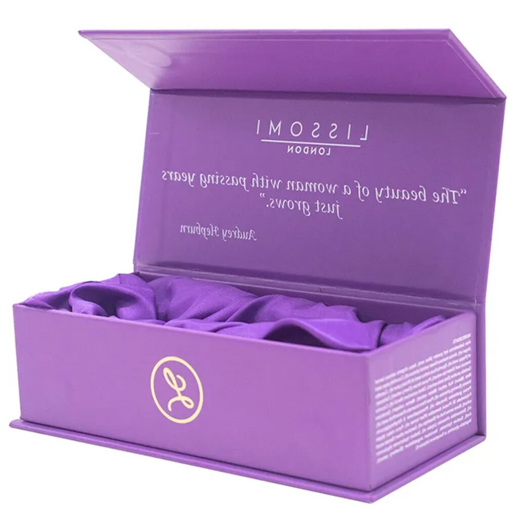 Magnetic Closure Cardboard Wine Box