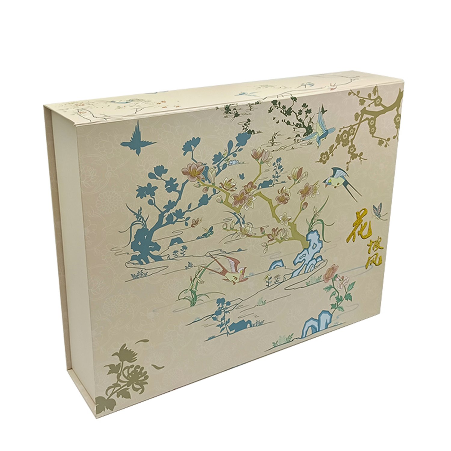 Custom logo foil stamp for boxes rigid delicate gift box wholesale for samll business