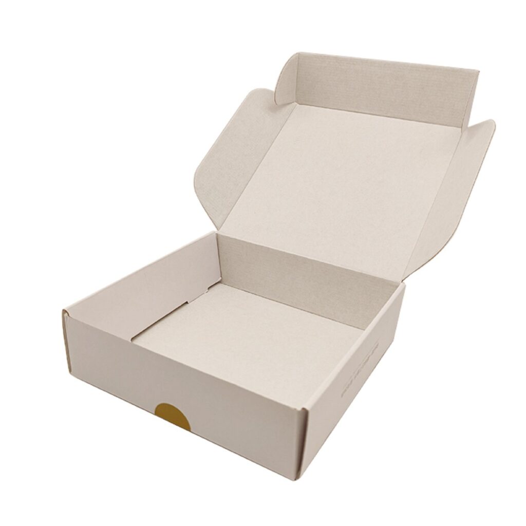 Folding mailer box Neck massager electronic product packaging design with insert