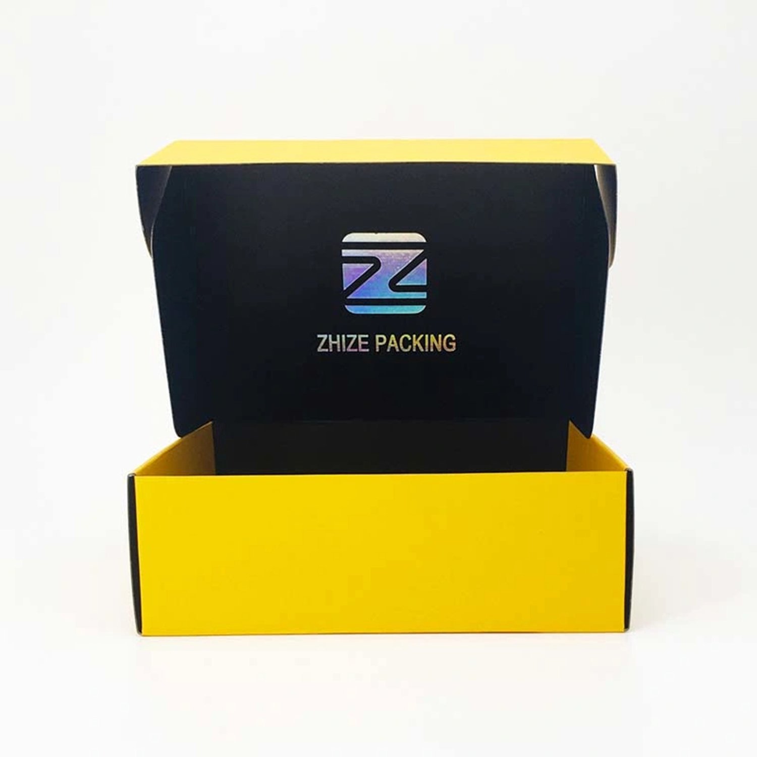 Customized Currugated Shoes Boxes Print Color With Handle