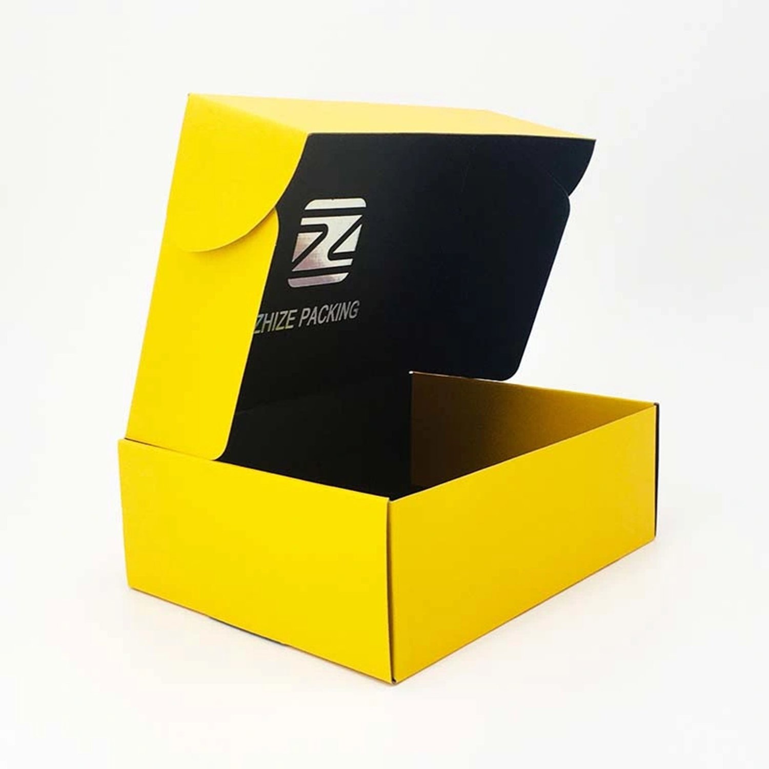 Customized Currugated Shoes Boxes Print Color With Handle