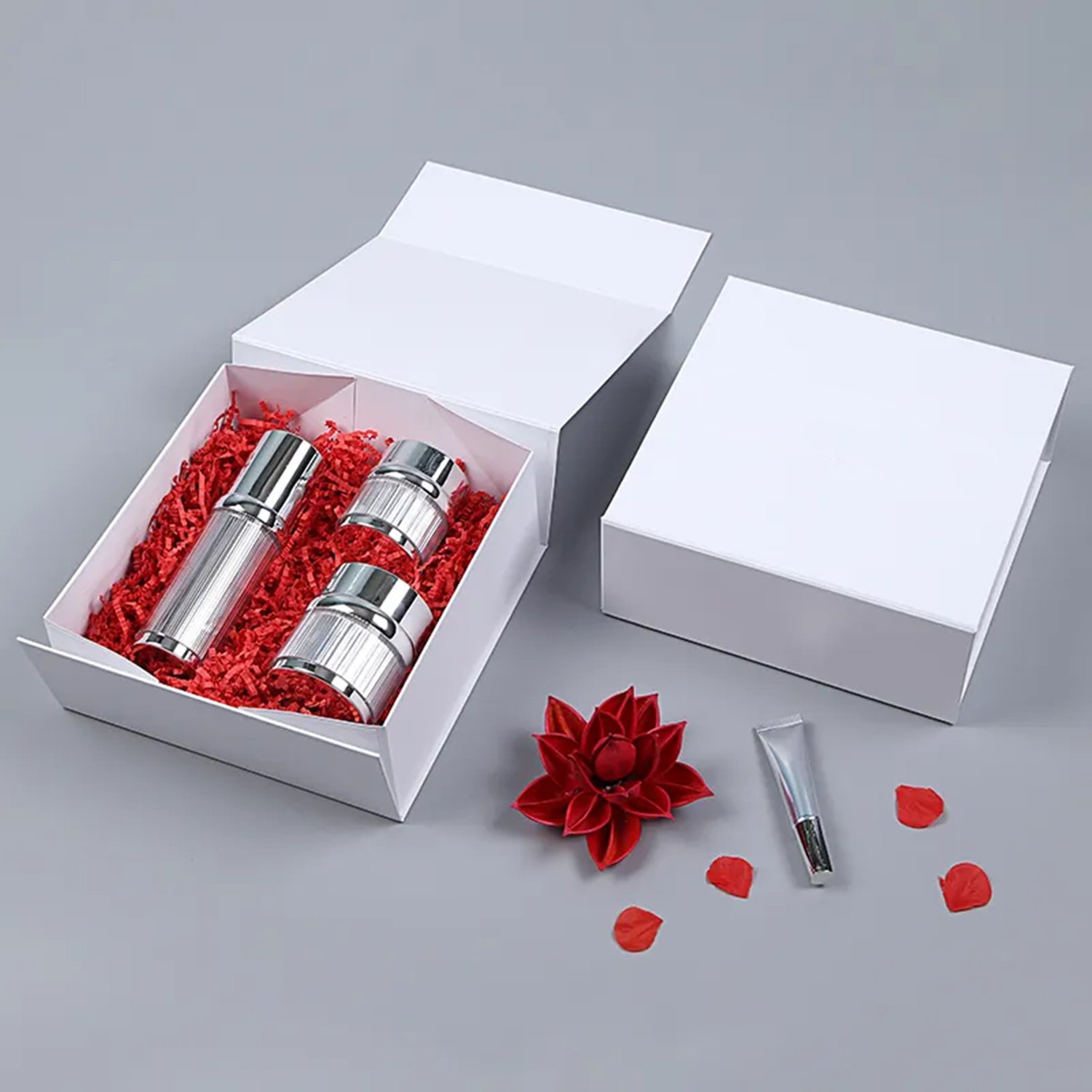 Custom Magnetic Cardboard Cosmetic Folding Packaging Boxes