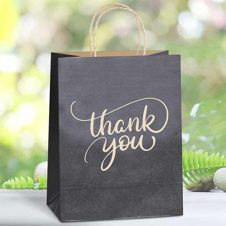 Custom Clothing Retail Party Wedding Packaging Bags White Gift Bags Clothing Shopping Packaging