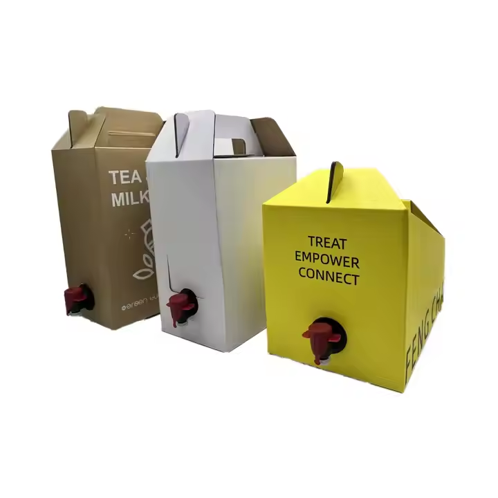 Food-Grade Aluminized Wine Bag with Butterfly Valve