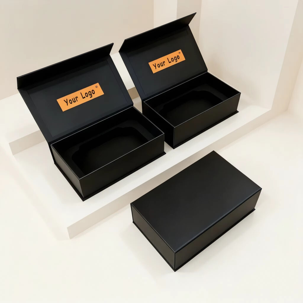 Cardboard folding gift box