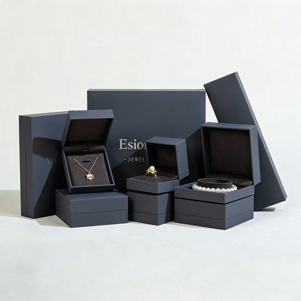Goose down jewelry box