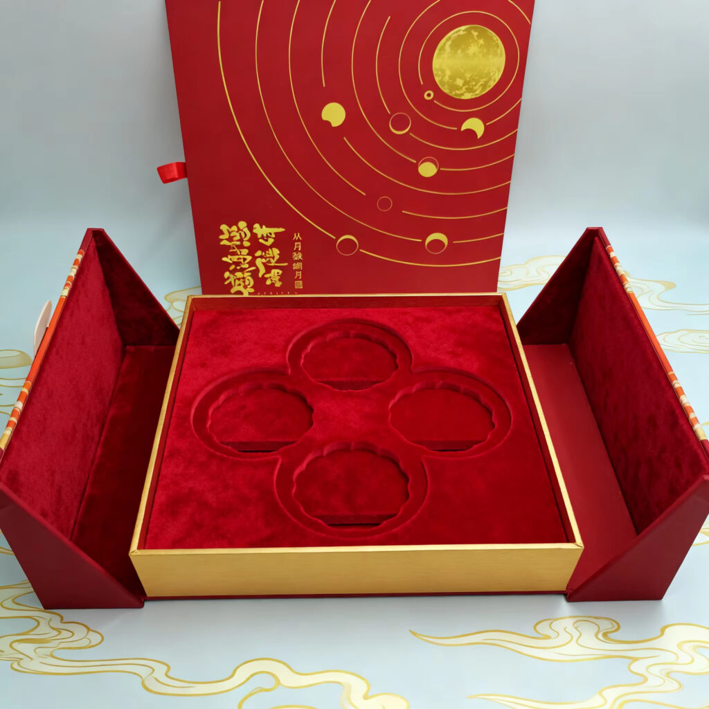 Matte rectangular gift box