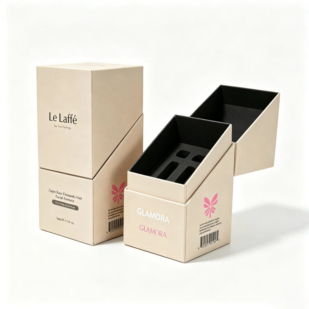 Custom-designed mini perfume box