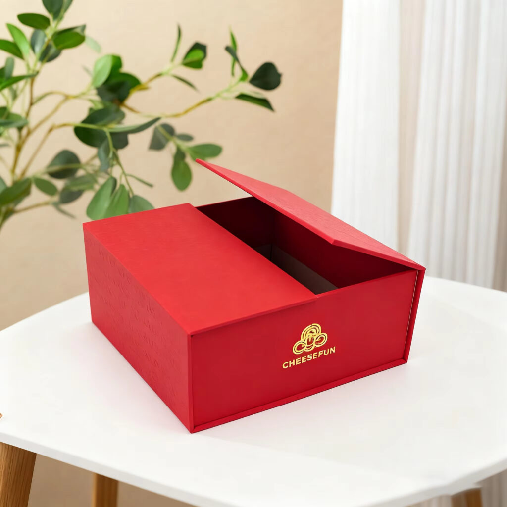 Double-door magnetic book-shaped gift box