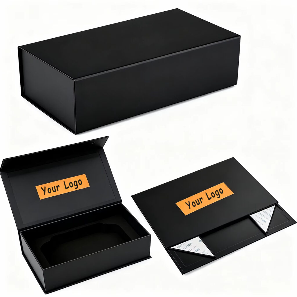 Cardboard folding gift box
