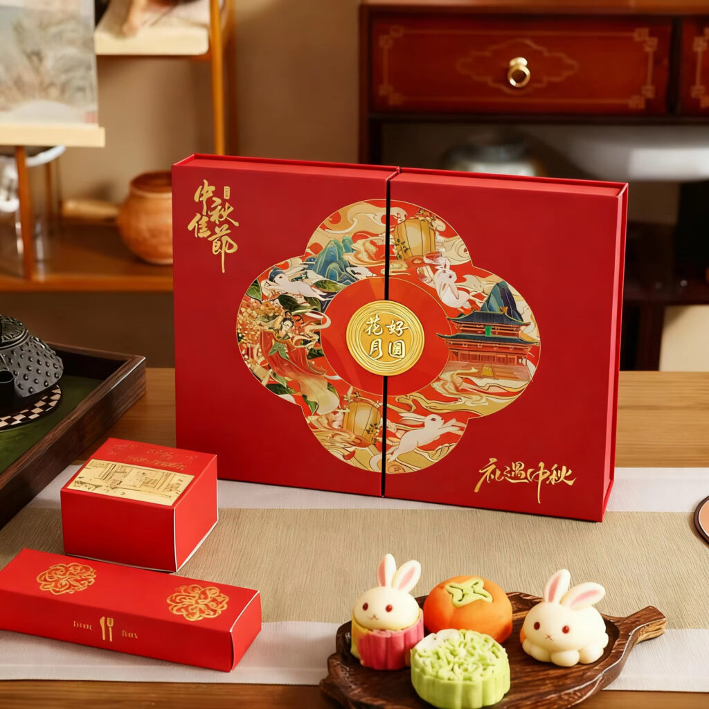 Magnetic snap gift packaging boxes