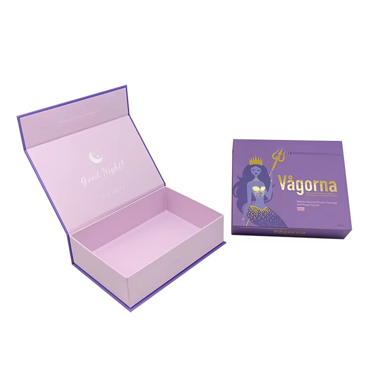 UV-coated cosmetic gift box