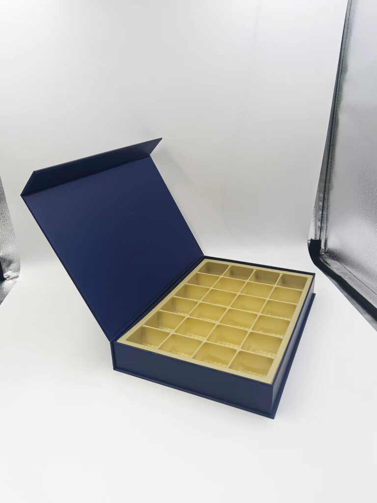 Cardboard chocolate box