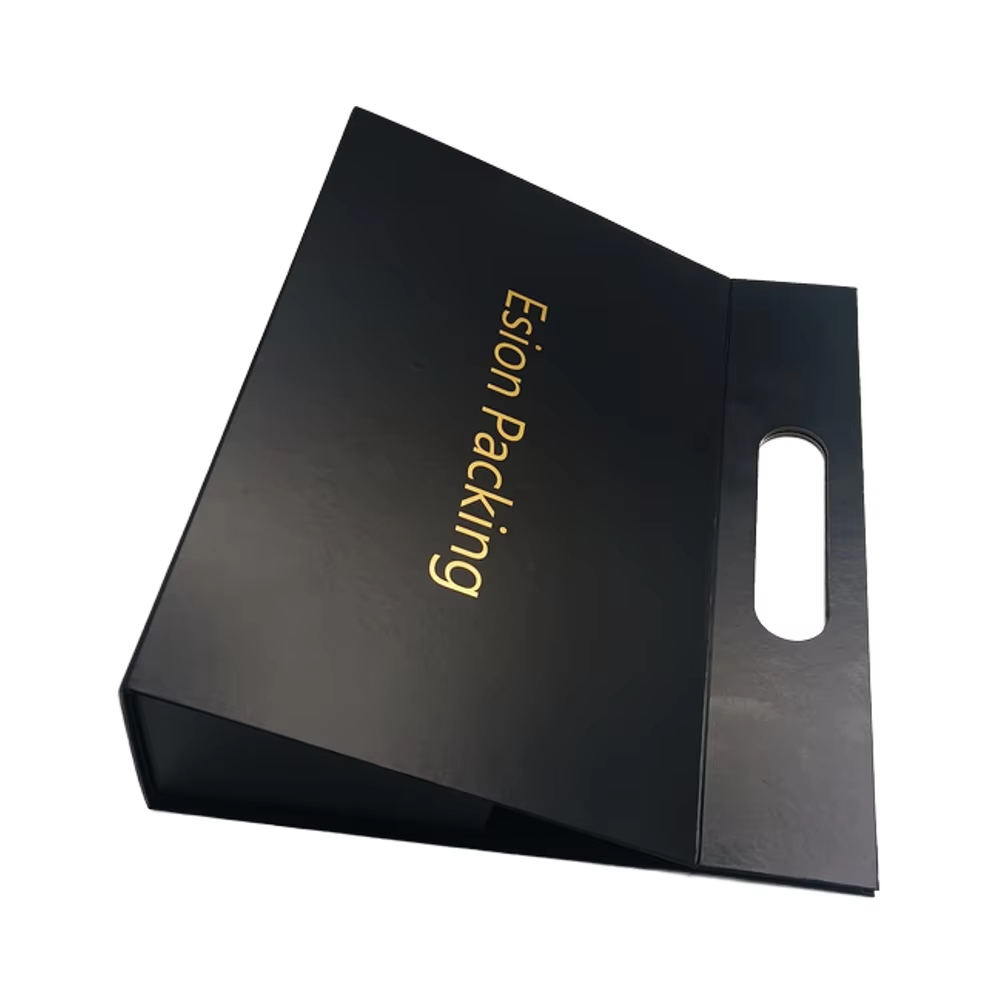 Triangular magnetic cardboard box