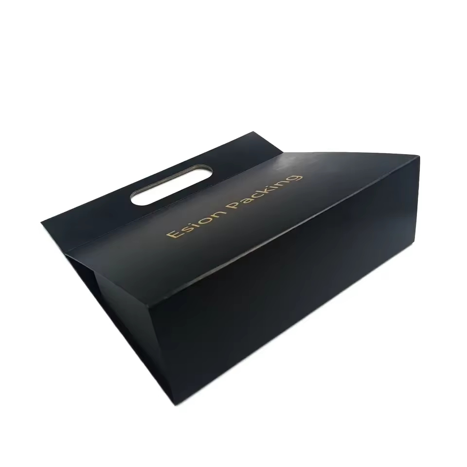 Triangular magnetic cardboard box