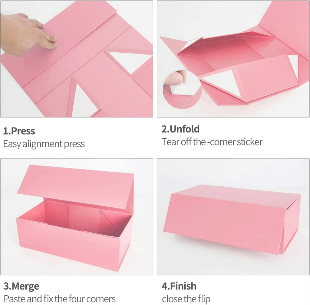 Matte luxury candle box