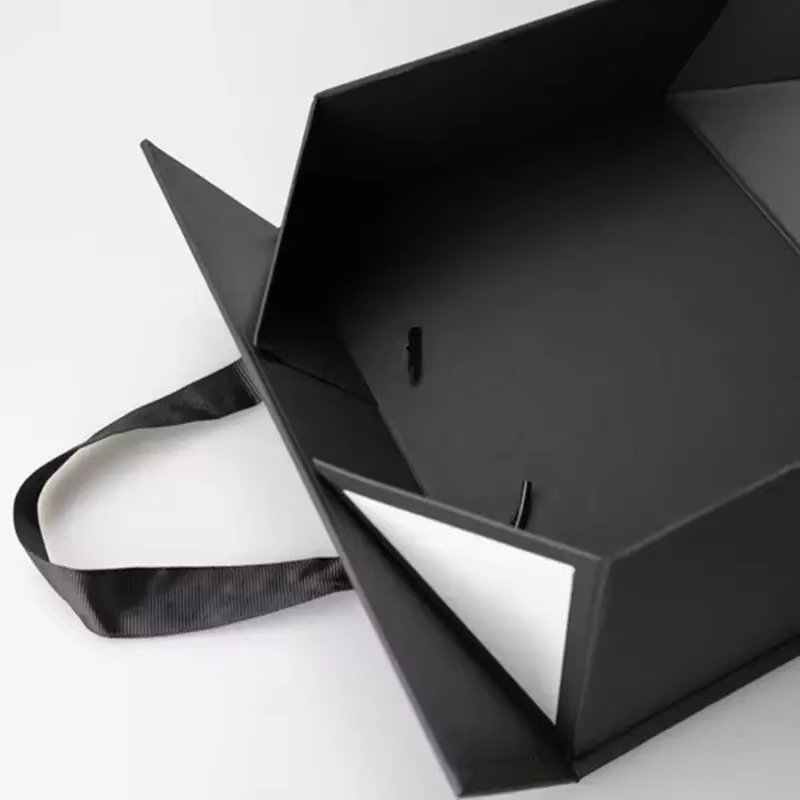 Rigid Cardboard Magnetic Folding Gift Box