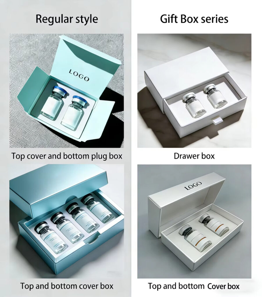 Customized logo printed gift boxes